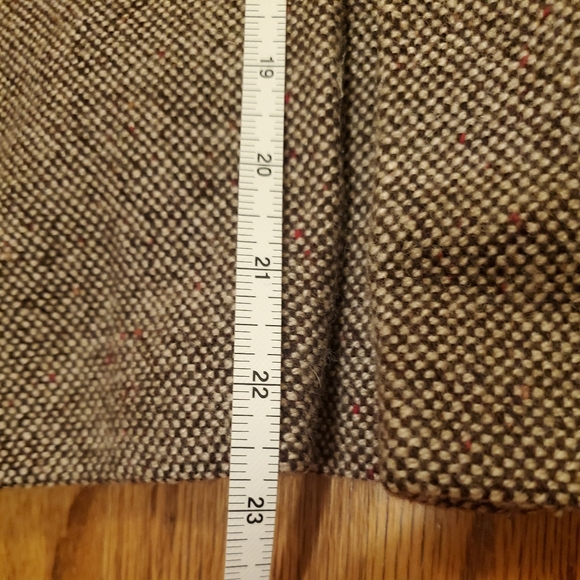 Old Navy Brown Tweed Pea Coat XS Extra Small - Picture 7 of 10